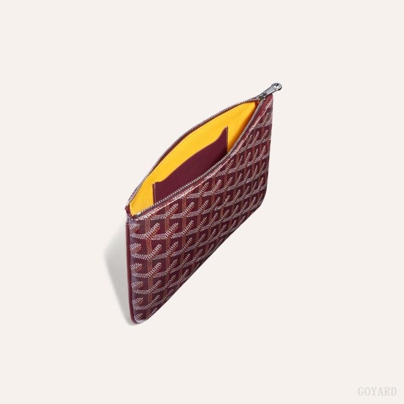 Goyard SÉNAT PM POCKET Burgundy | PMGL2543