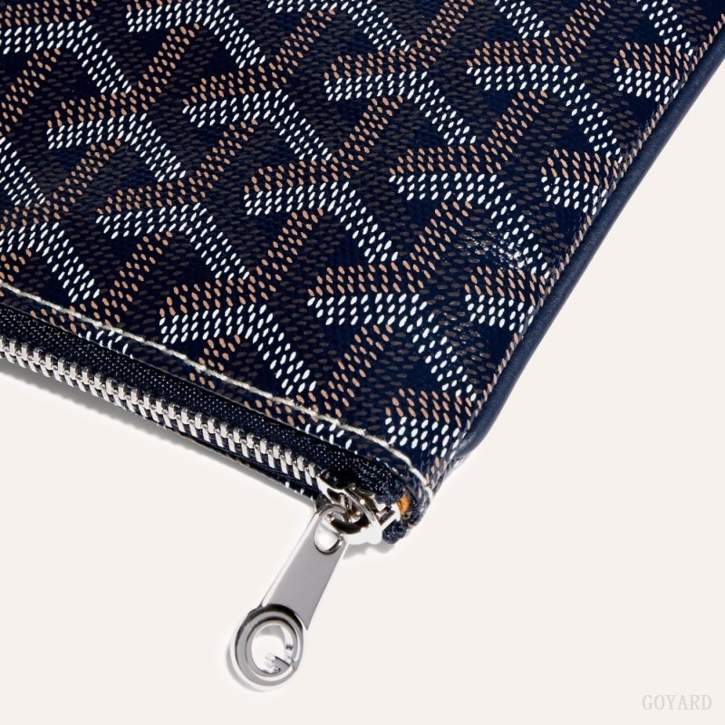 Goyard SÉNAT PM POCKET Navy Blue | KJVH1819