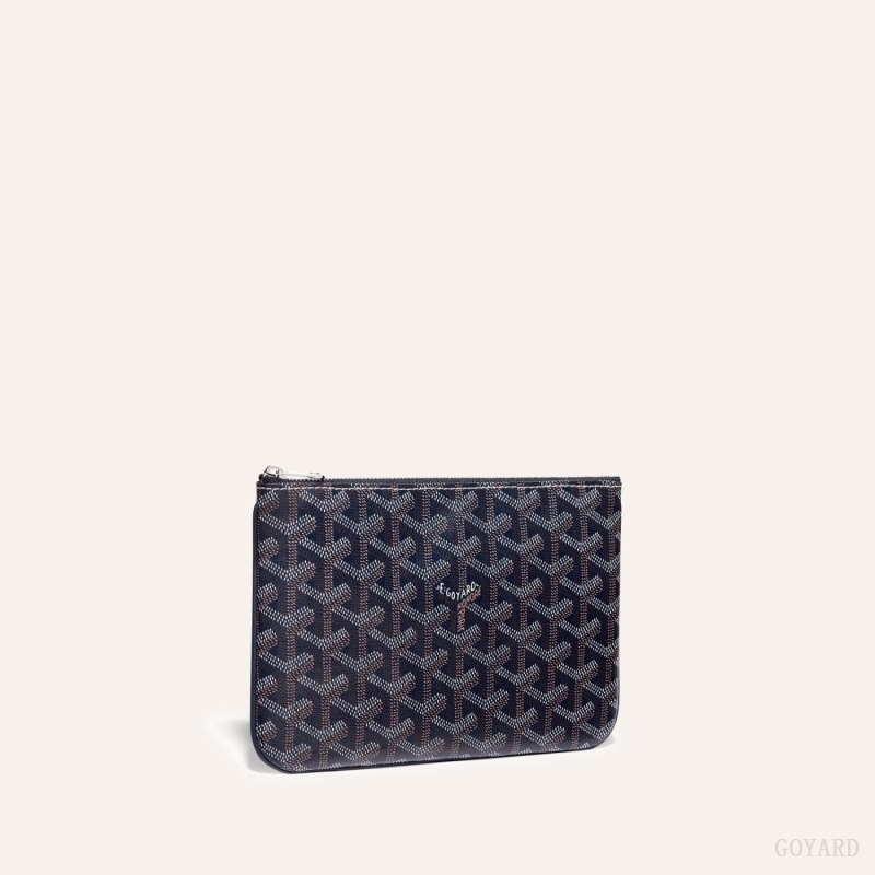 Goyard SÉNAT PM POCKET Navy Blue | KJVH1819