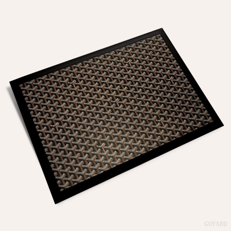 Goyard SOUS-MAIN DESK PAD Black | FESJ9825