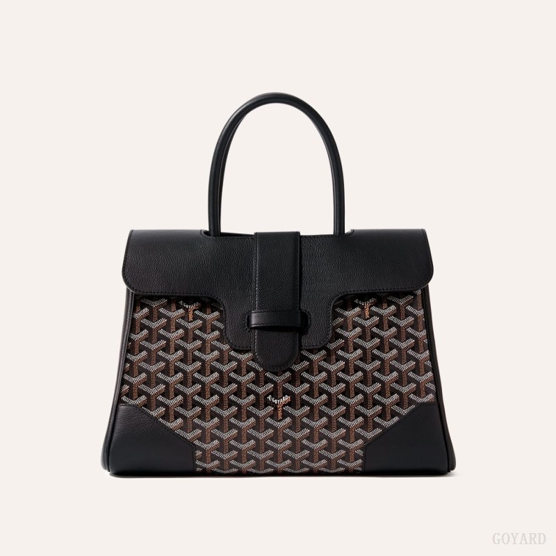 Goyard Saïgon tote bag Black | PFZA2504