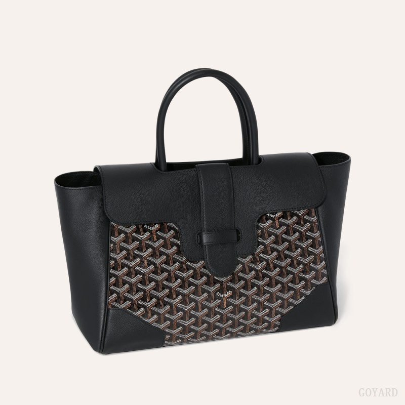 Goyard Saïgon tote bag Black | PFZA2504