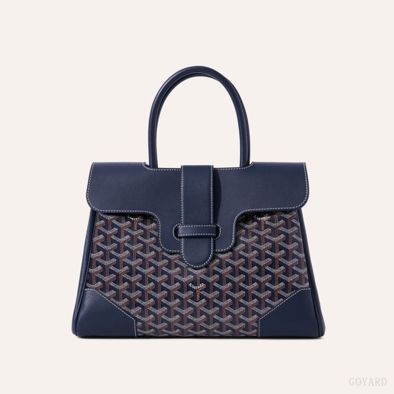 Goyard Saïgon tote bag Navy Blue | JUDJ0736