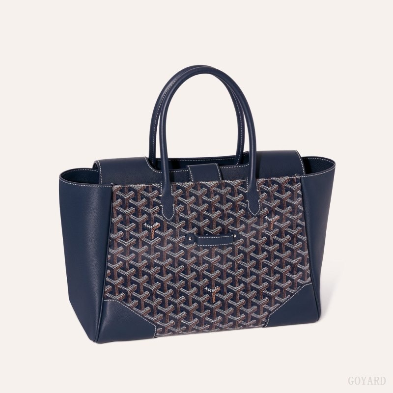 Goyard Saïgon tote bag Navy Blue | JUDJ0736