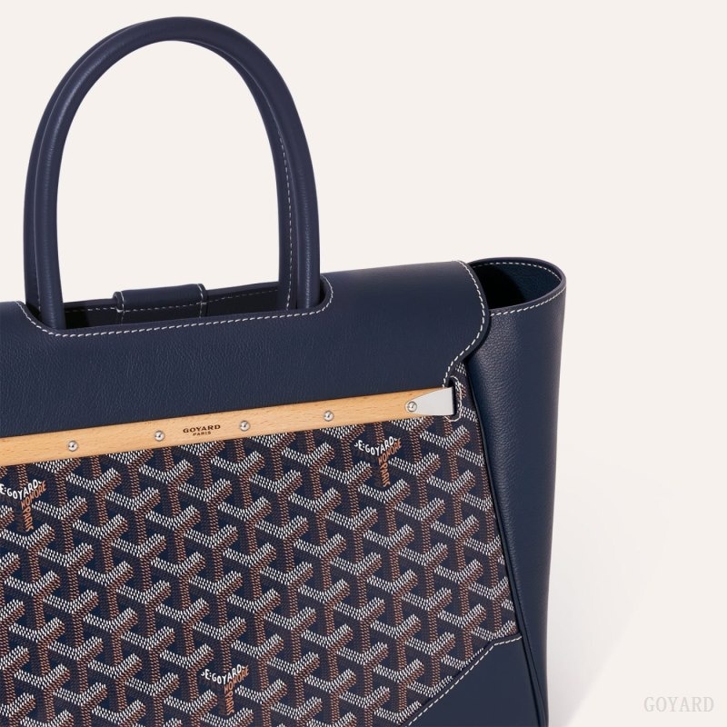 Goyard Saïgon tote bag Navy Blue | JUDJ0736