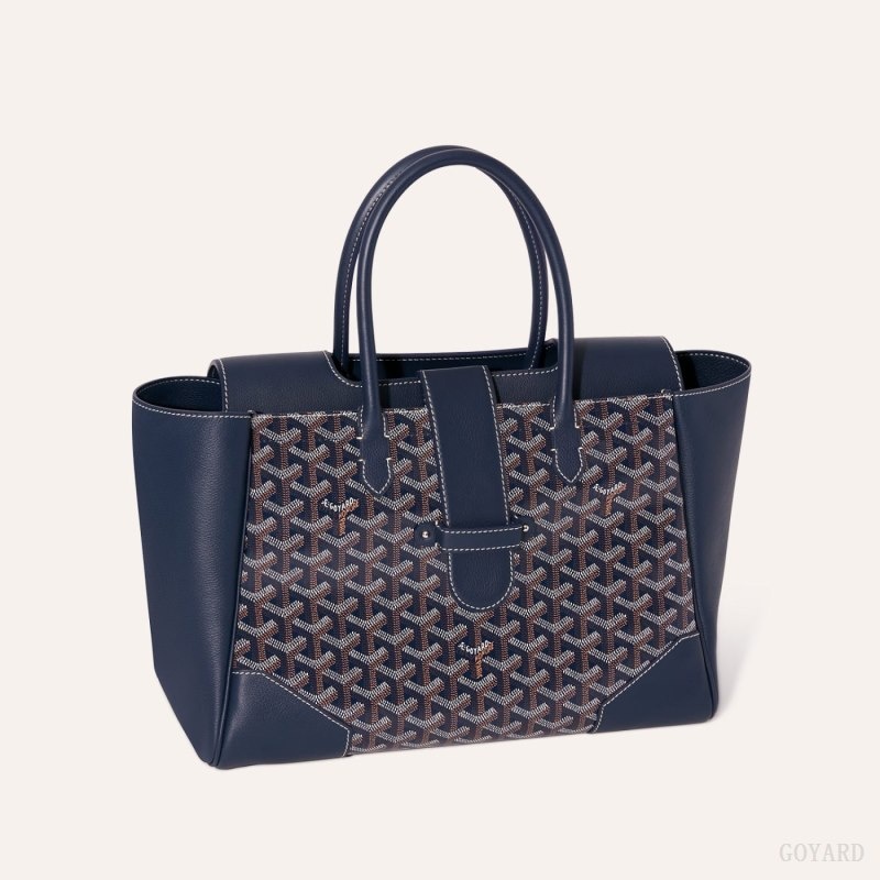 Goyard Saïgon tote bag Navy Blue | JUDJ0736