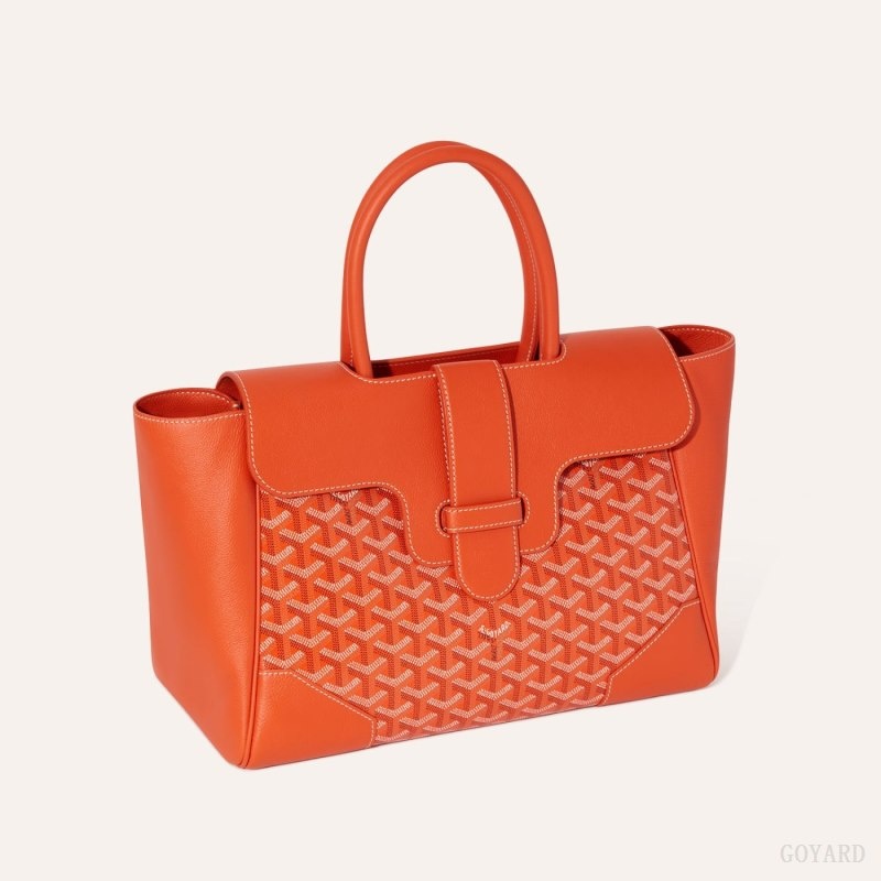 Goyard Saïgon tote bag Orange | DDOB9211