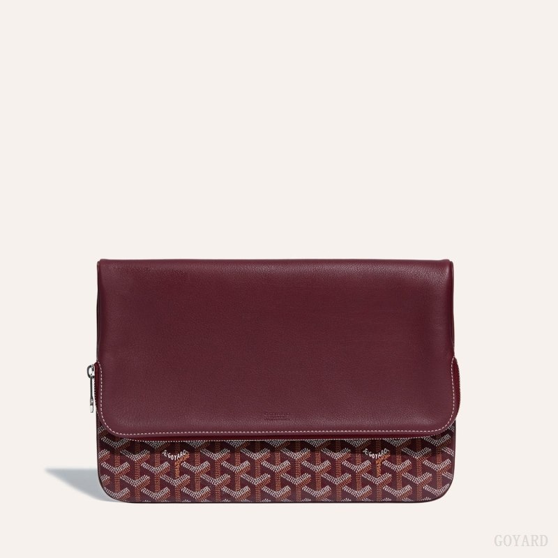 Goyard Sainte-Marie GM Clutch Burgundy | PURO9876