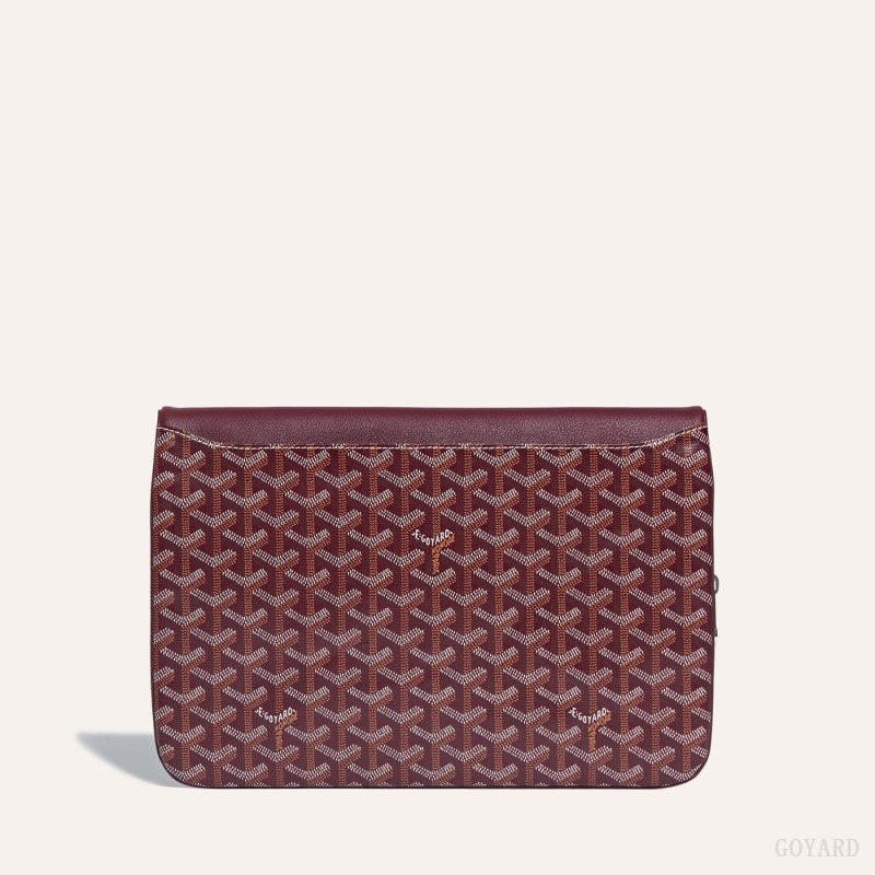 Goyard Sainte-Marie GM Clutch Burgundy | PURO9876