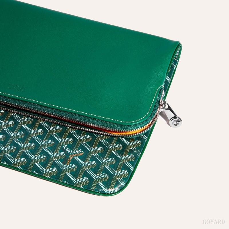 Goyard Sainte-Marie GM Clutch Green | VQIM5434