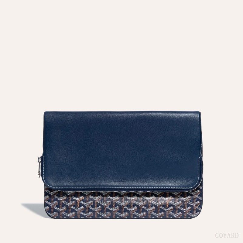 Goyard Sainte-Marie GM Clutch Navy Blue | TYLY3952