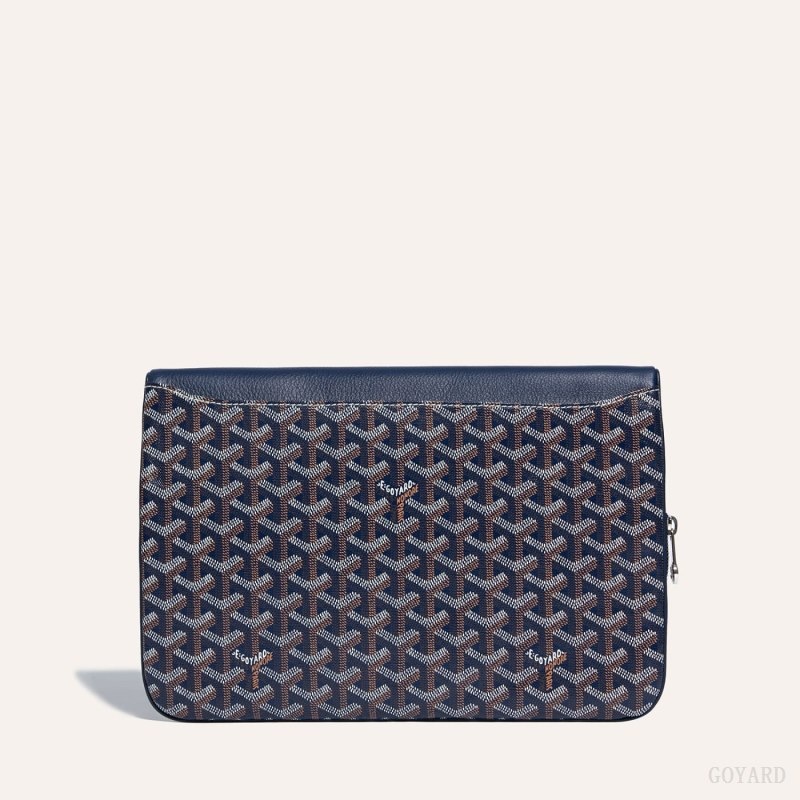 Goyard Sainte-Marie GM Clutch Navy Blue | TYLY3952