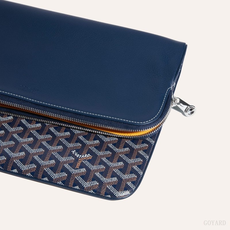 Goyard Sainte-Marie GM Clutch Navy Blue | TYLY3952