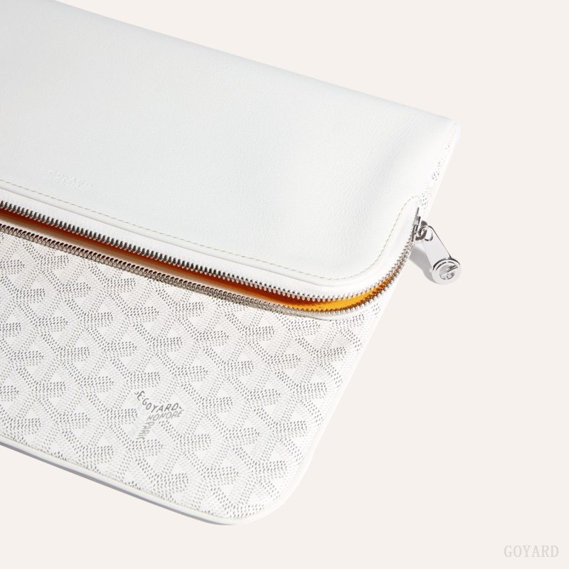 Goyard Sainte-Marie GM Clutch White | CYFJ3126