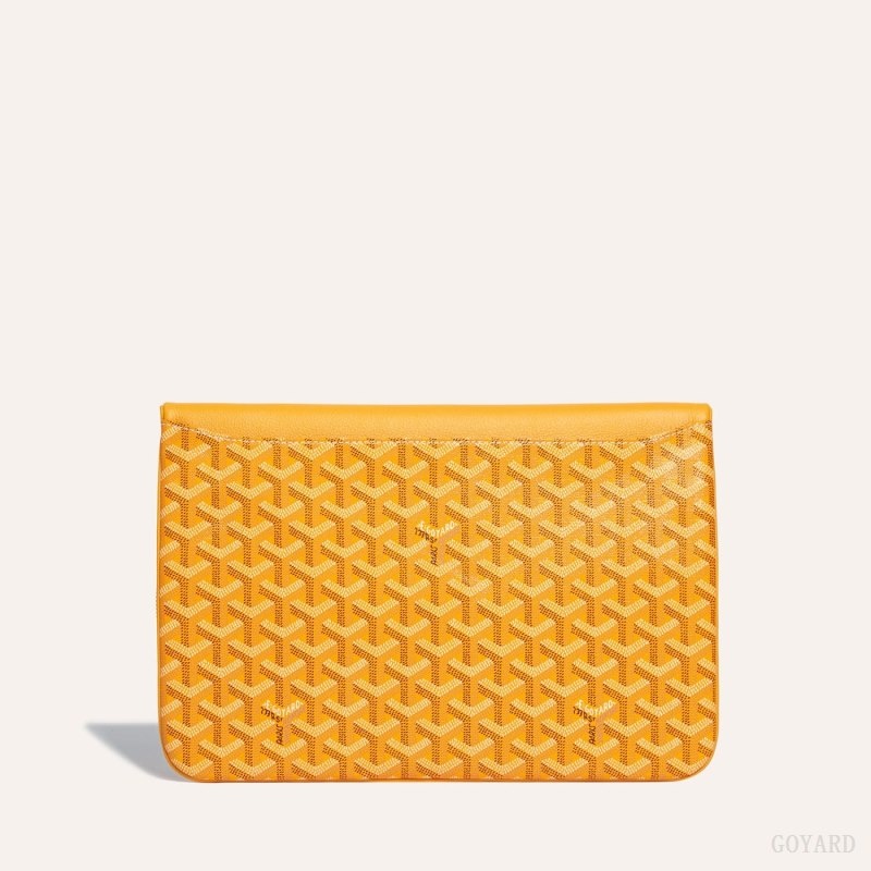 Goyard Sainte-Marie GM Clutch Yellow | UKHN2570