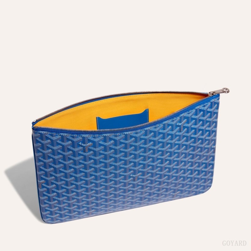 Goyard Sénat MGM Pouch Blue | NXTZ9026