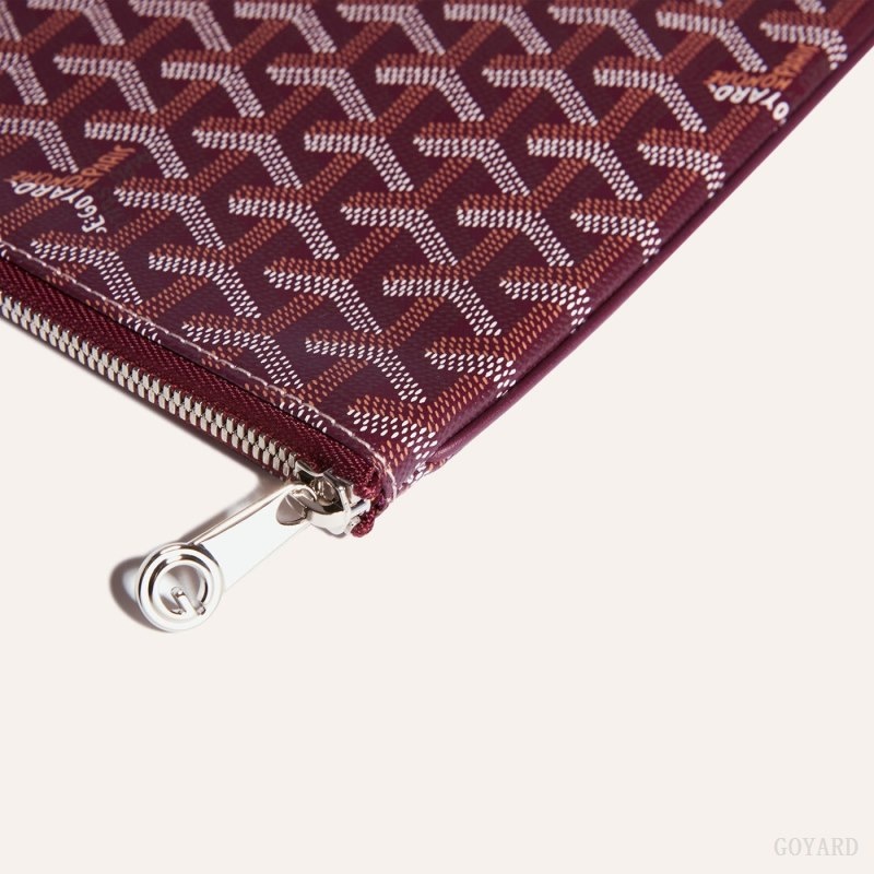 Goyard Sénat MGM Pouch Burgundy | CCPI5930