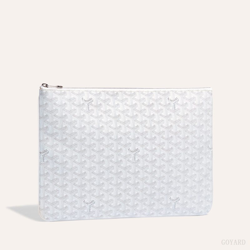 Goyard Sénat MGM Pouch White | JYCS7793