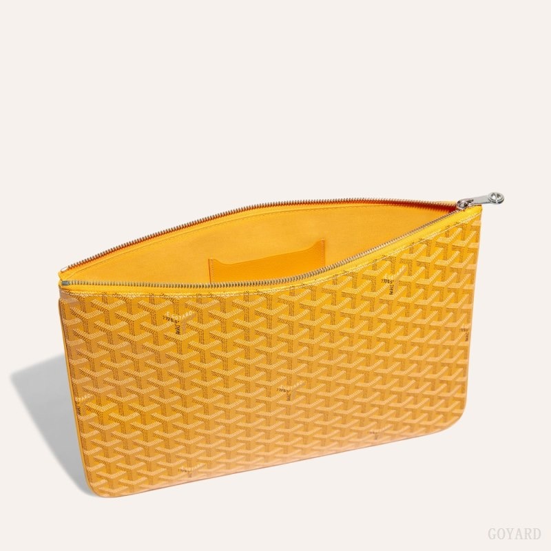 Goyard Sénat MGM Pouch Yellow | NFZD9479