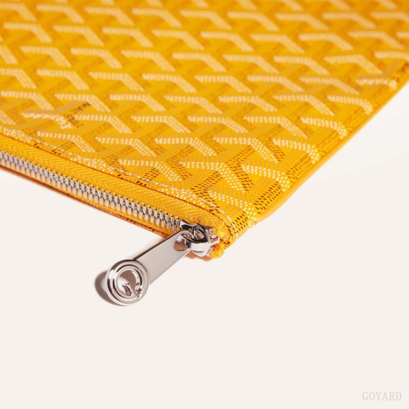 Goyard Sénat MGM Pouch Yellow | NFZD9479