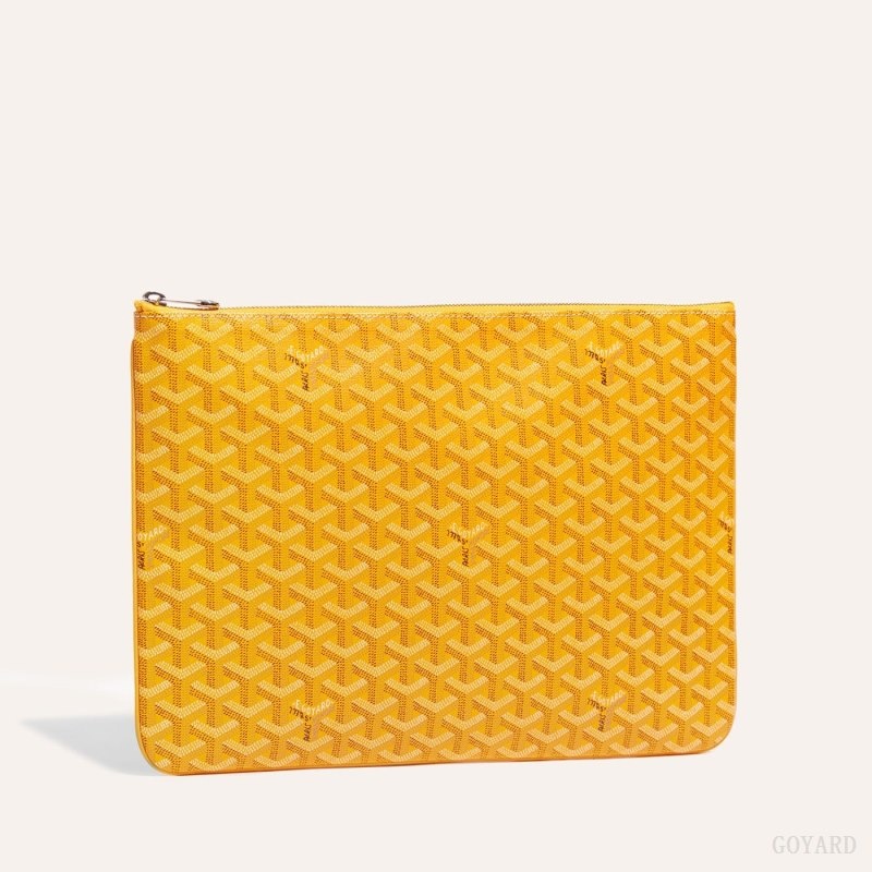 Goyard Sénat MGM Pouch Yellow | NFZD9479