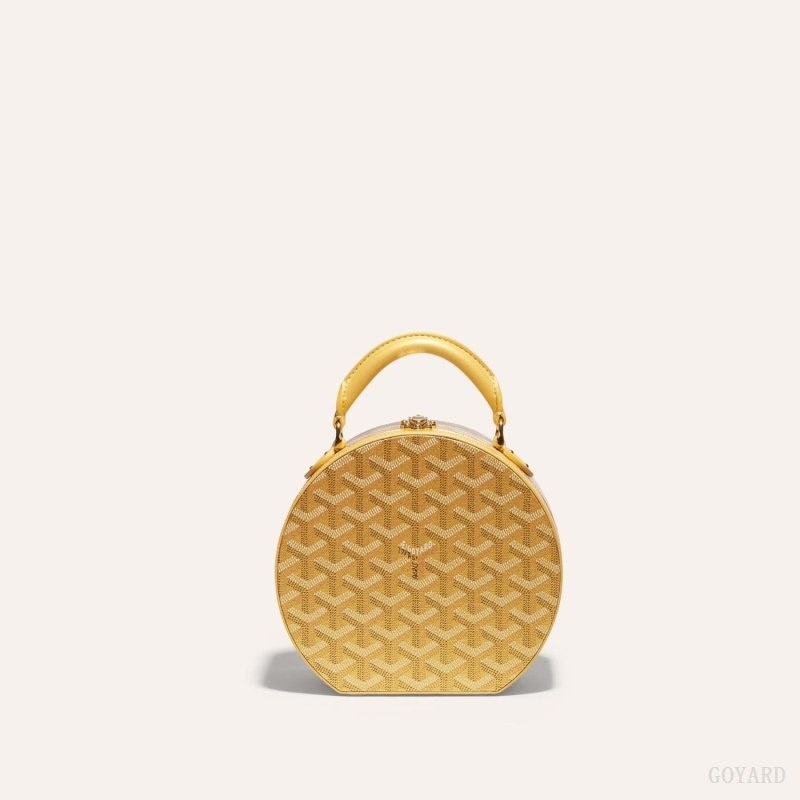 Goyard THE ALTO HATBOX TRUNK BAG Gold | TXUP3813