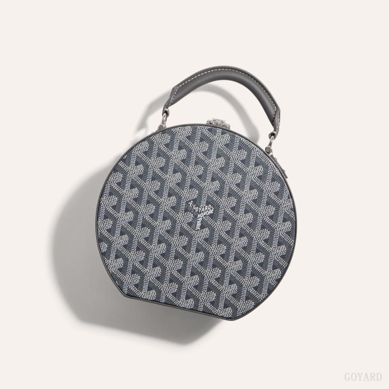 Goyard THE ALTO HATBOX TRUNK BAG Grey | RAPI5593