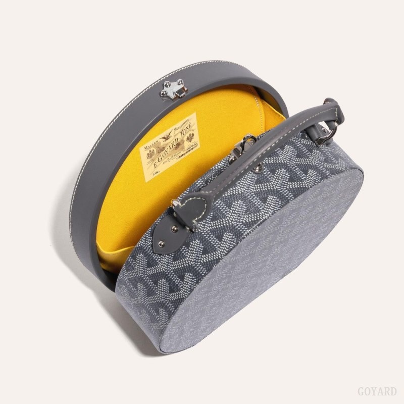 Goyard THE ALTO HATBOX TRUNK BAG Grey | RAPI5593