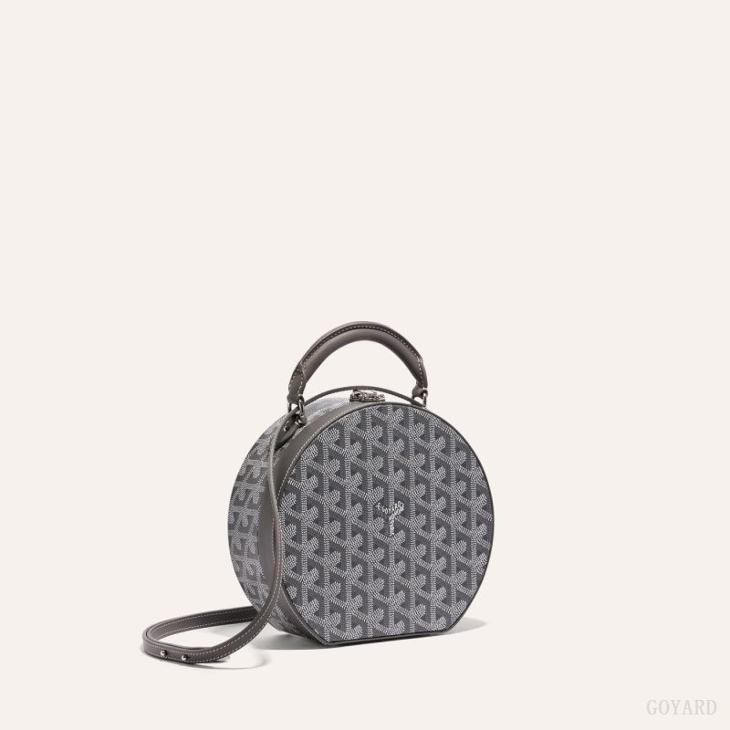 Goyard THE ALTO HATBOX TRUNK BAG Grey | RAPI5593