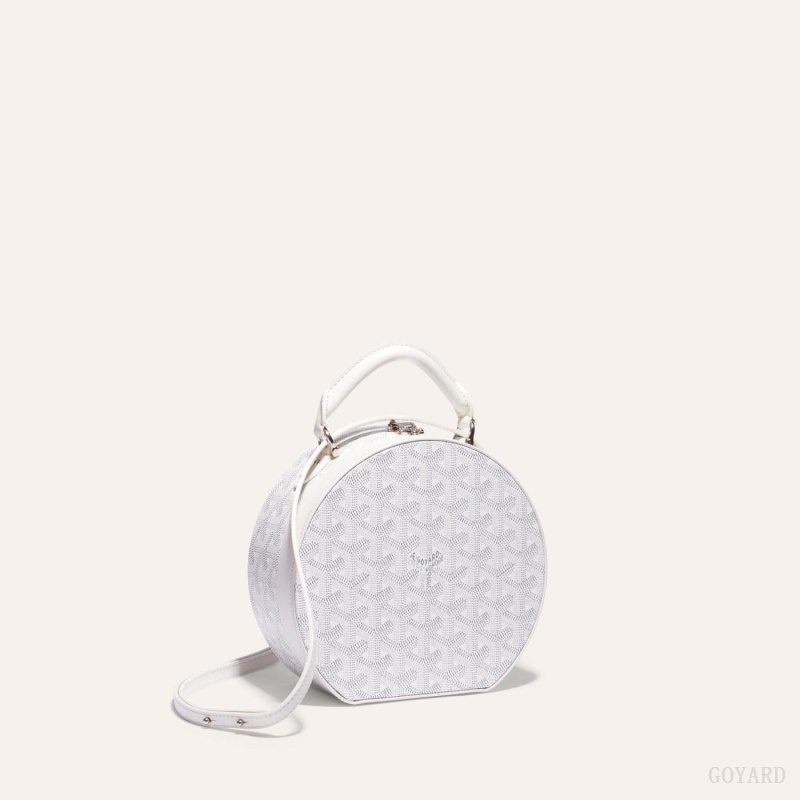 Goyard THE ALTO HATBOX TRUNK BAG White | RMUN5119