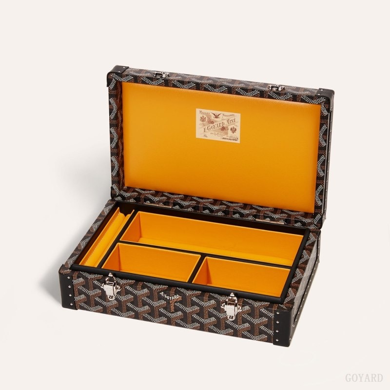 Goyard VENDÔME JEWELLERY CASE Black | OIDD6461