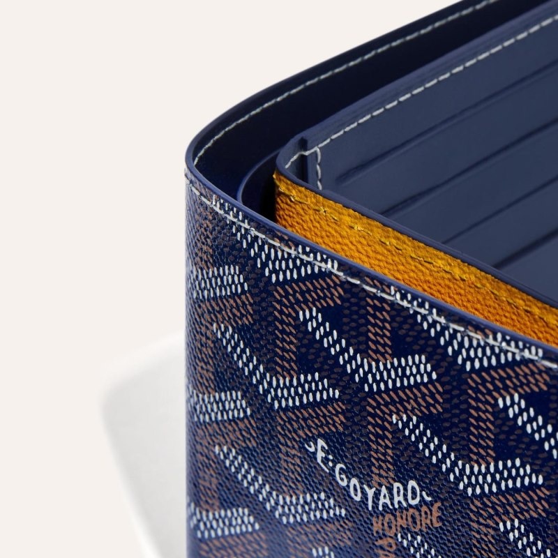 Goyard VICTOIRE WALLET Navy Blue | FDDC3577