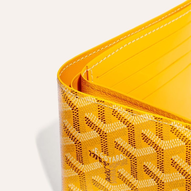 Goyard VICTOIRE WALLET Yellow | WGPZ9827