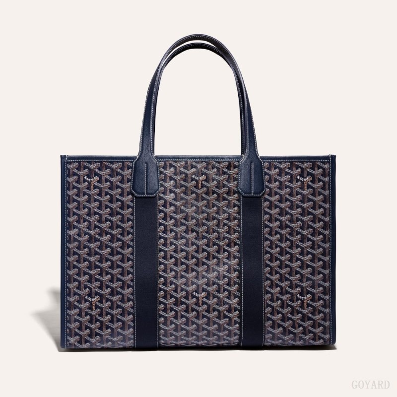 Goyard VILLETTE TOTE BAG Navy Blue | LKHC2736