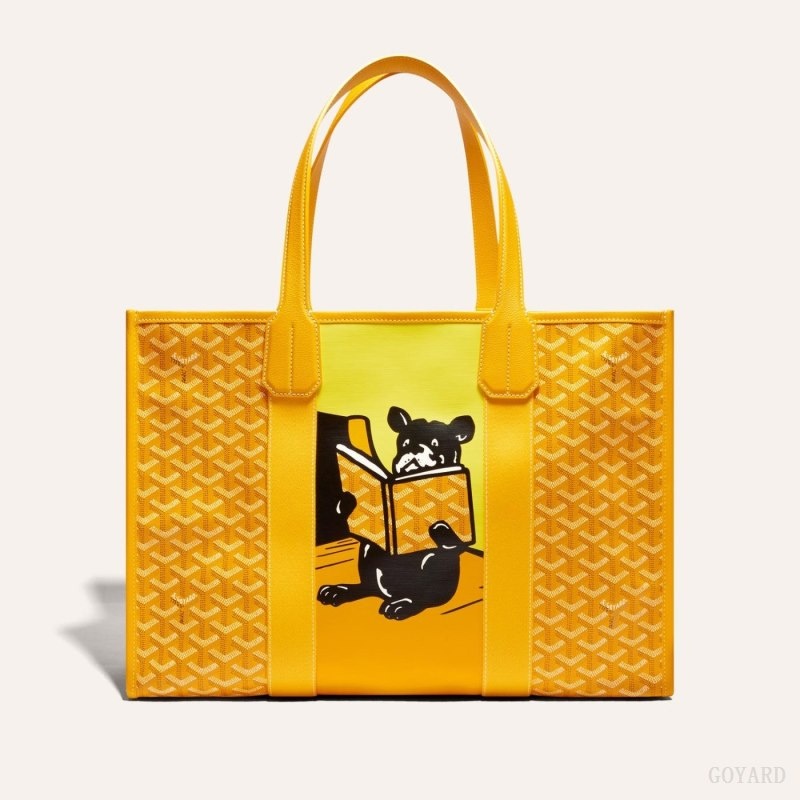 Goyard VILLETTE TOTE BAG Yellow | NDEC1315