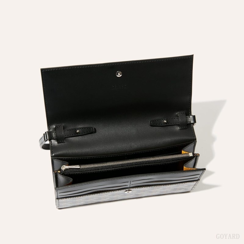 Goyard Varenne Continental Wallet Black | IPXP8672