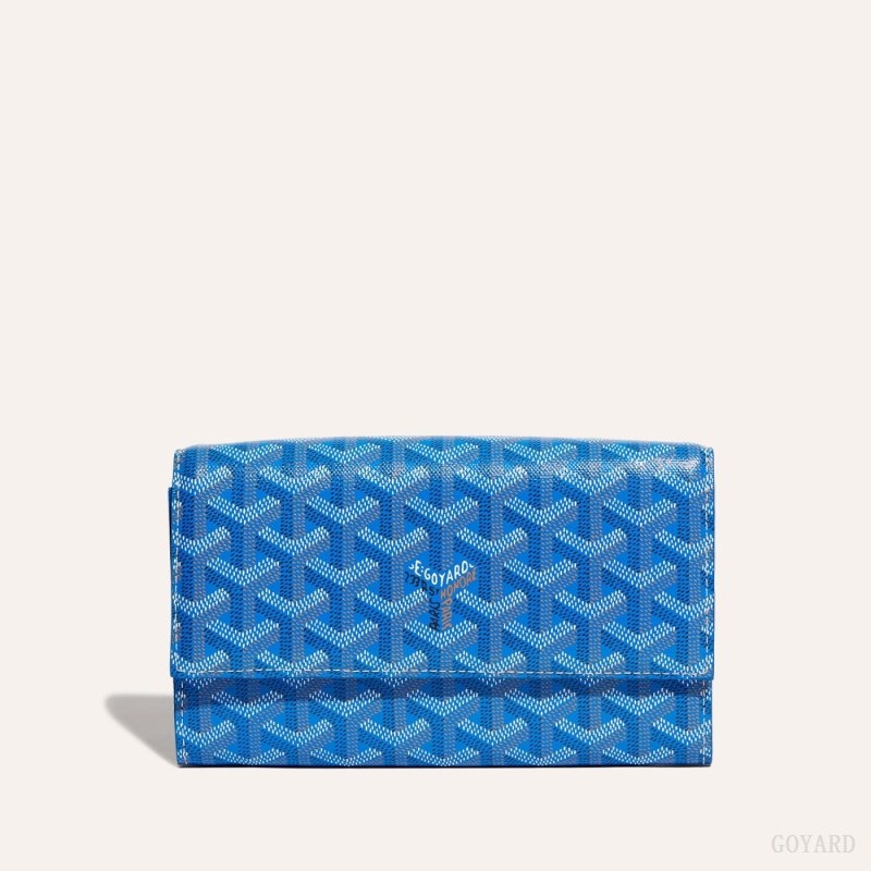 Goyard Varenne Continental Wallet Blue | YNMA9075