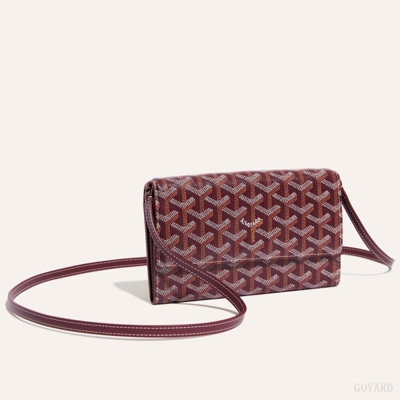 Goyard Varenne Continental Wallet Burgundy | YIXL3074