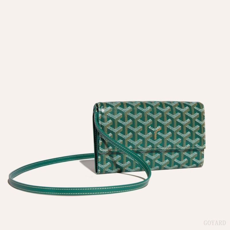 Goyard Varenne Continental Wallet Green | KLUN0028