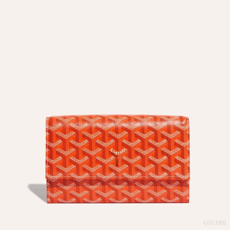 Goyard Varenne Continental Wallet Orange | TGKS2648