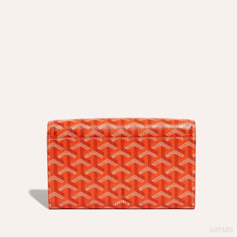 Goyard Varenne Continental Wallet Orange | TGKS2648