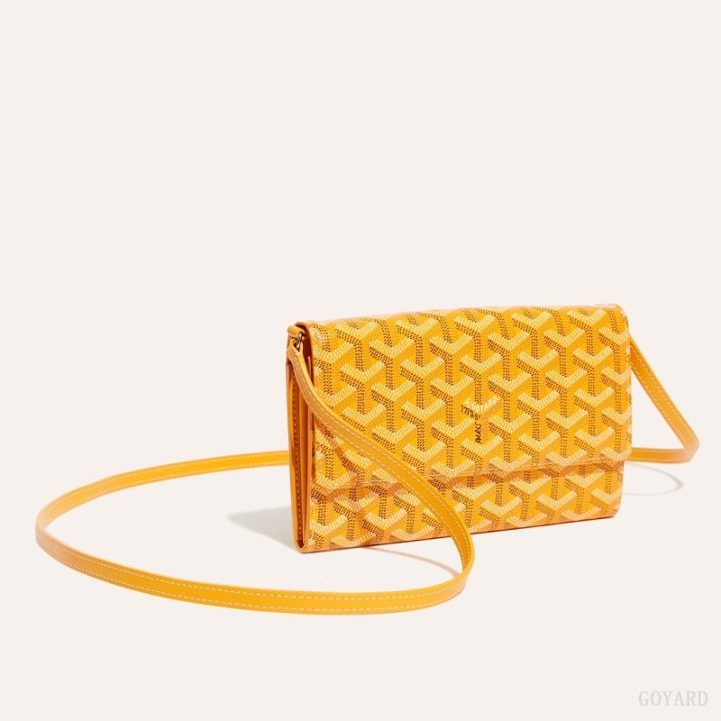 Goyard Varenne Continental Wallet Yellow | GEBH5863