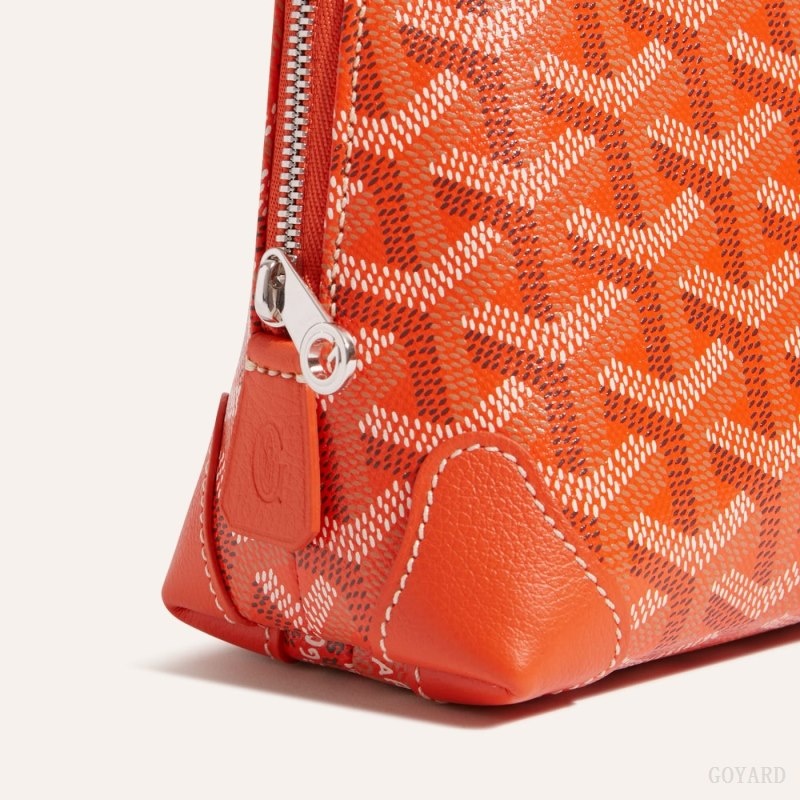 Goyard Vendôme Cosmetic Pouch Orange | JEJN6184