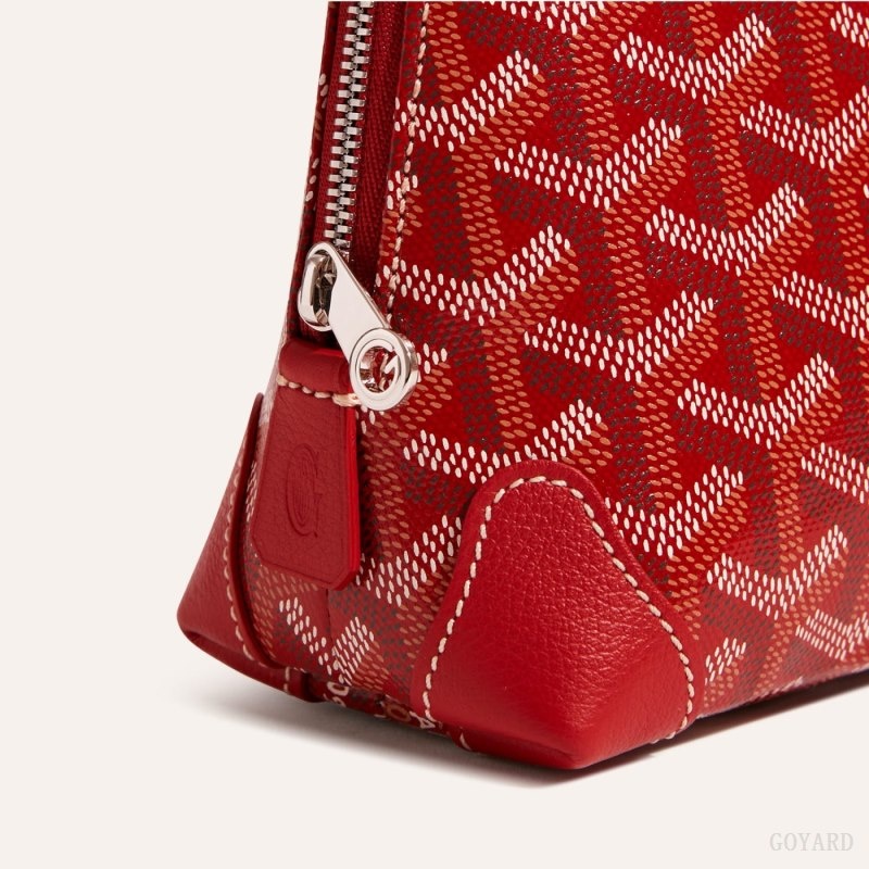 Goyard Vendôme Cosmetic Pouch Red | VQPL2941