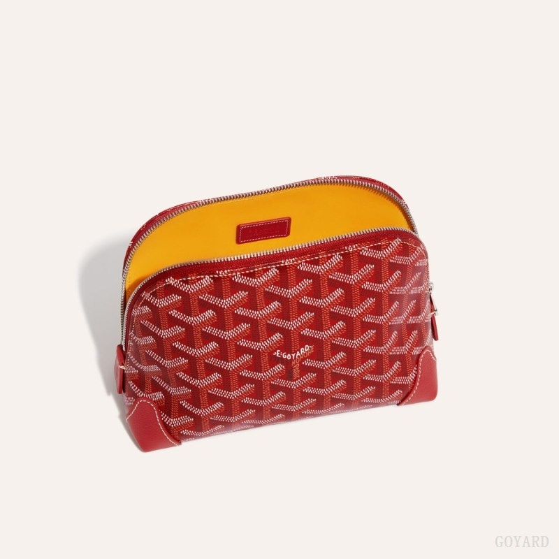 Goyard Vendôme Cosmetic Pouch Red | VQPL2941