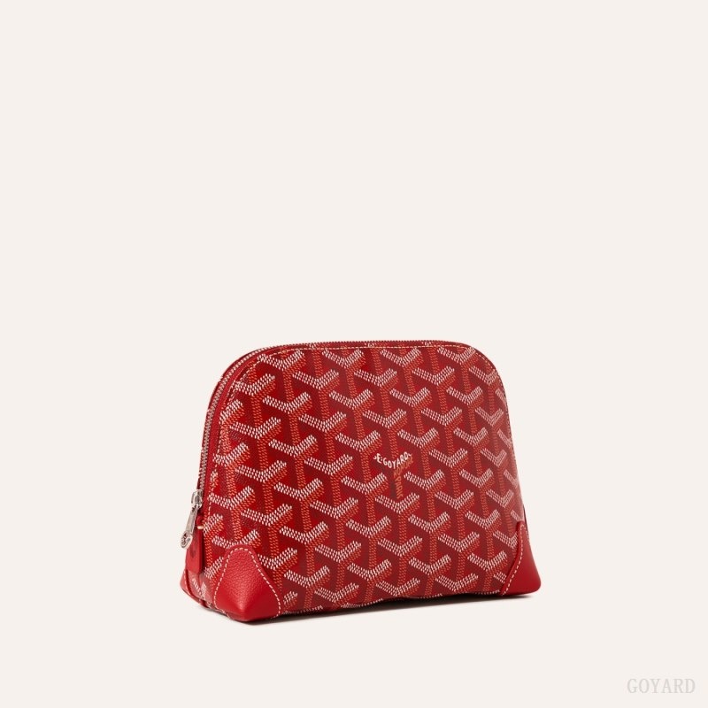 Goyard Vendôme Cosmetic Pouch Red | VQPL2941