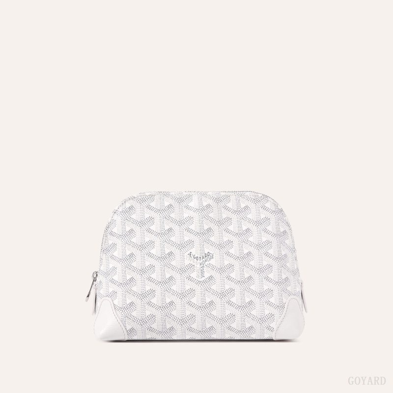 Goyard Vendôme Cosmetic Pouch White | PNUP0538