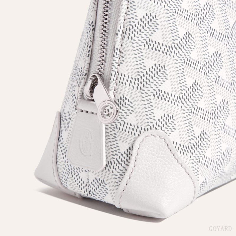 Goyard Vendôme Cosmetic Pouch White | PNUP0538