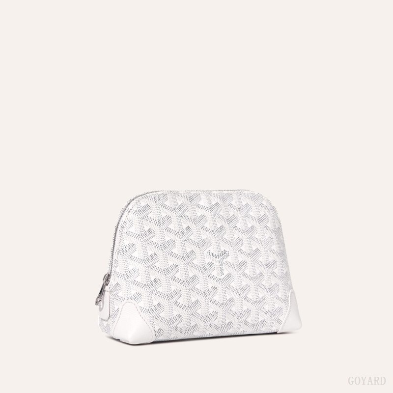 Goyard Vendôme Cosmetic Pouch White | PNUP0538