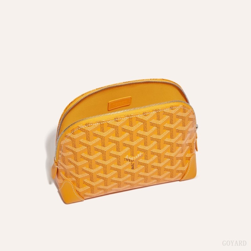 Goyard Vendôme Cosmetic Pouch Yellow | EWIL3504